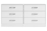 Flannia White Dresser