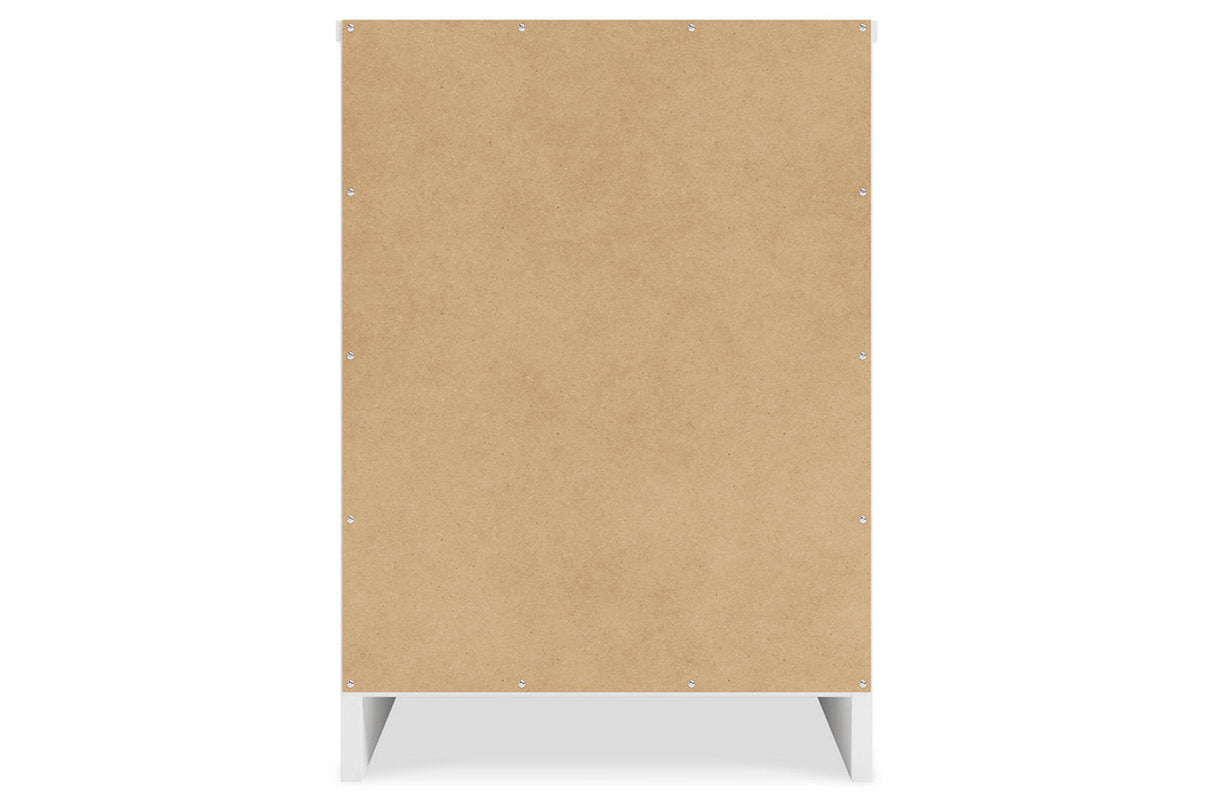 Flannia White Nightstand