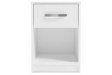 Flannia White Nightstand