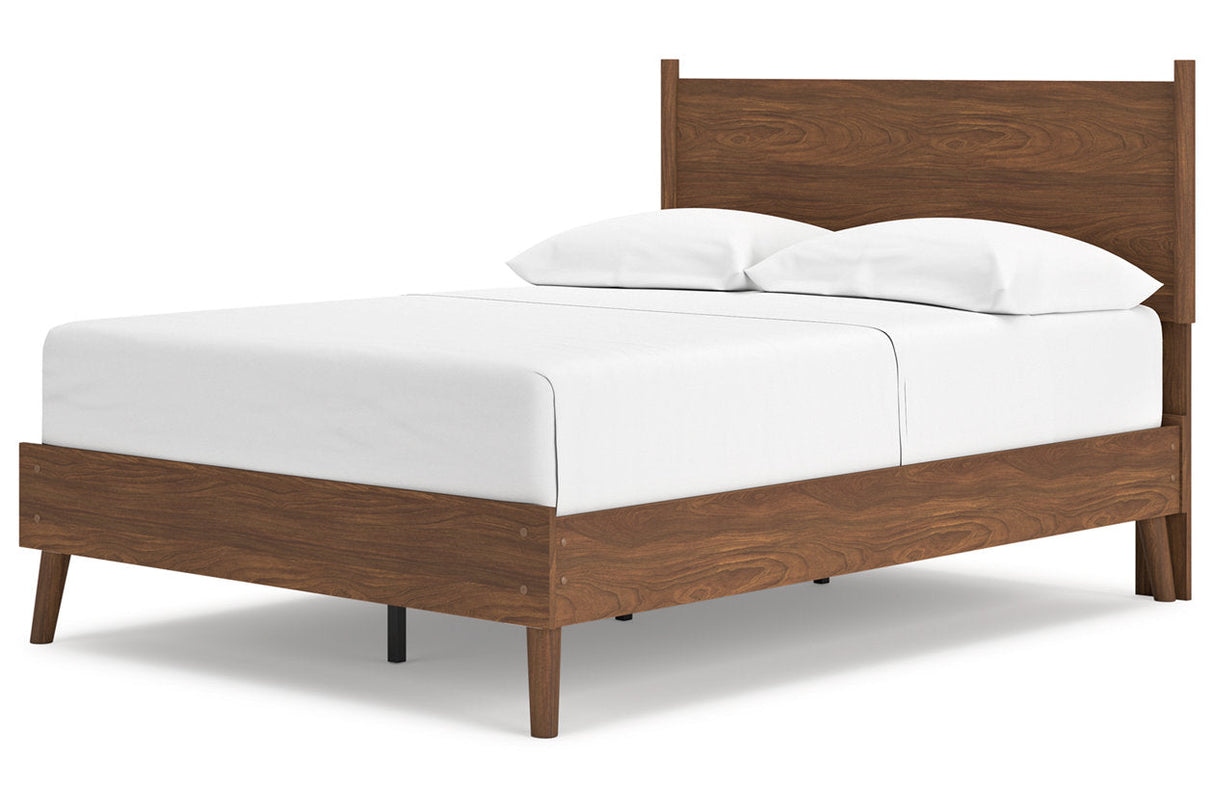 Fordmont Cognac Full Panel Bed