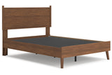 Fordmont Cognac Full Panel Bed