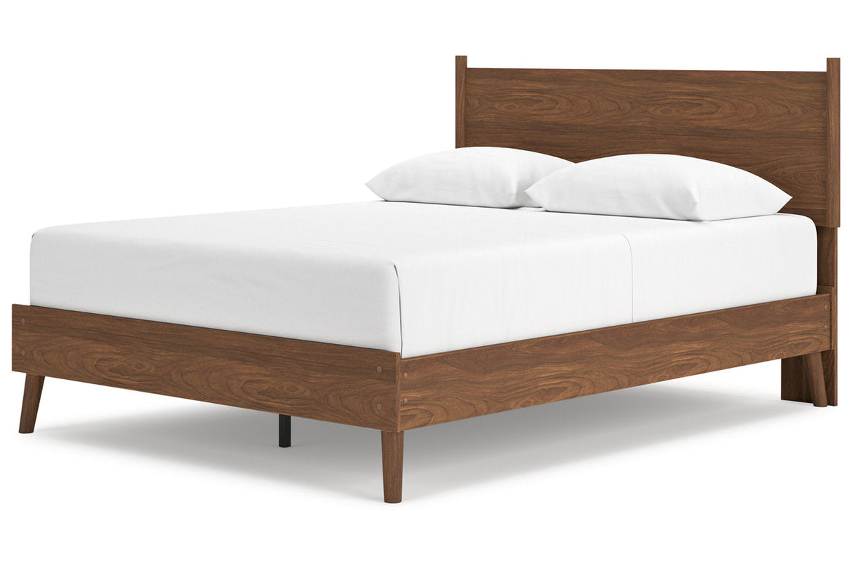 Fordmont Cognac Queen Panel Bed