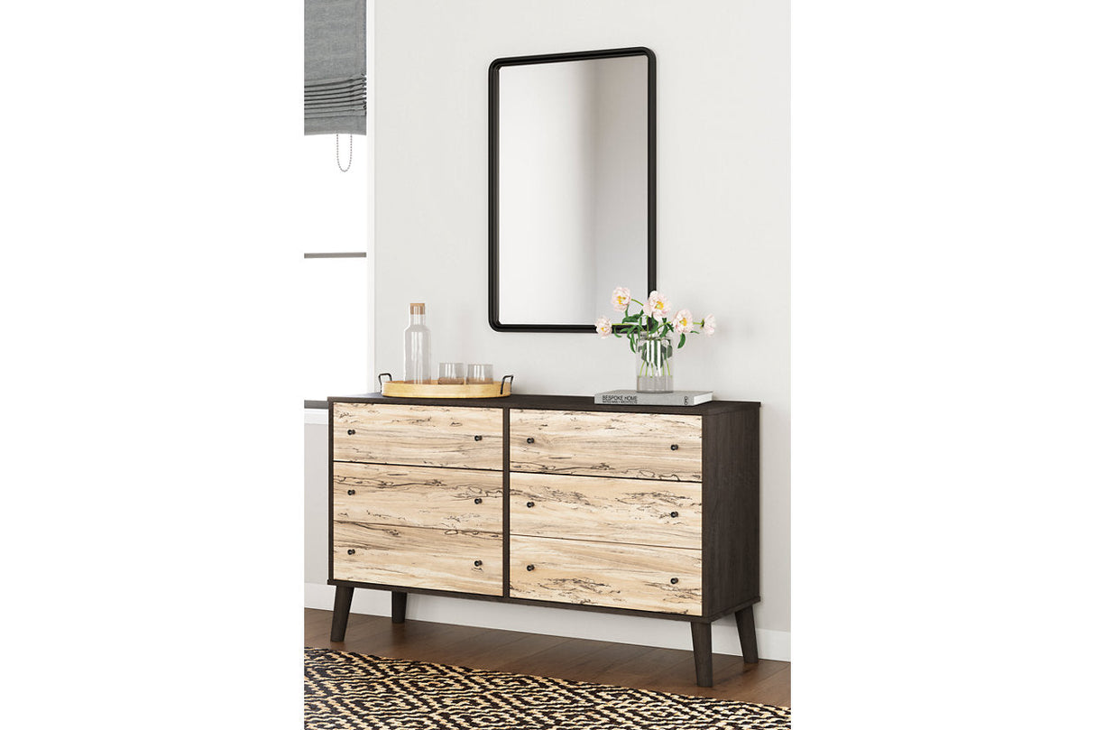 Piperton Two-tone Brown/Black Dresser