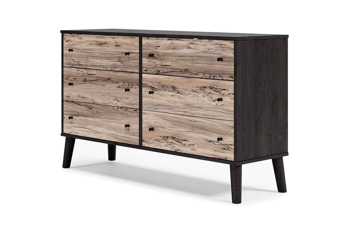 Piperton Two-tone Brown/Black Dresser