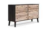 Piperton Two-tone Brown/Black Dresser