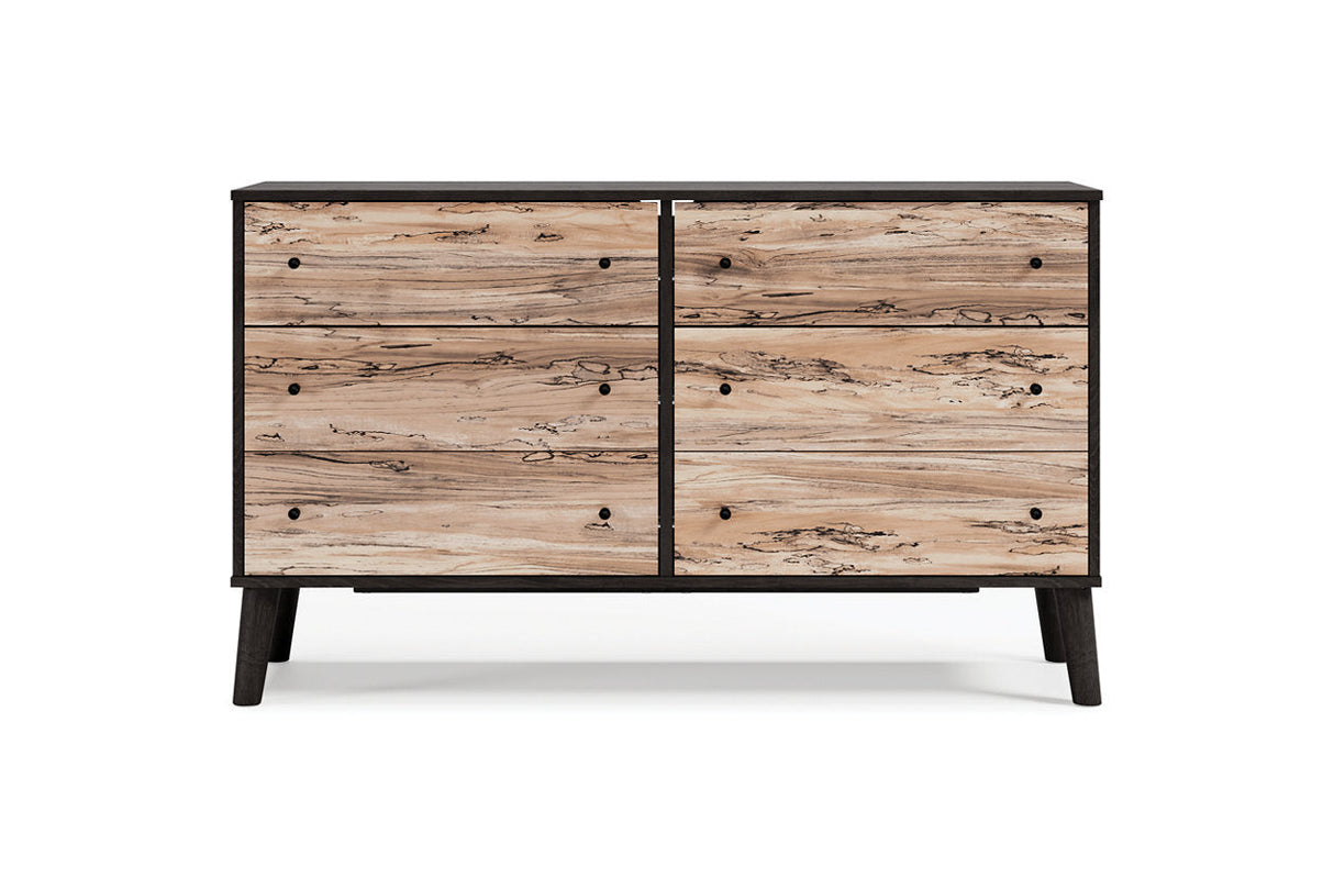 Piperton Two-tone Brown/Black Dresser