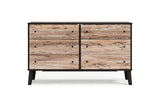 Piperton Two-tone Brown/Black Dresser