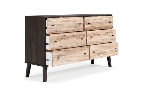 Piperton Two-tone Brown/Black Dresser