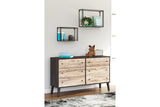 Piperton Two-tone Brown/Black Dresser