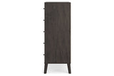 Piperton Two-tone Brown/Black Chest of Drawers