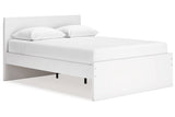 Onita White Queen Platform Bed