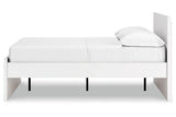 Onita White Full Panel Platform Bed