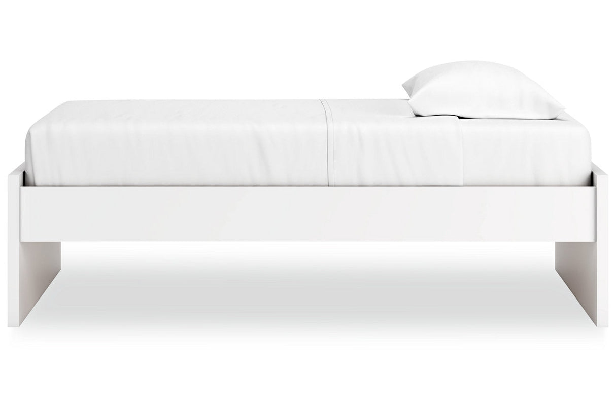 Onita White Twin Platform Bed