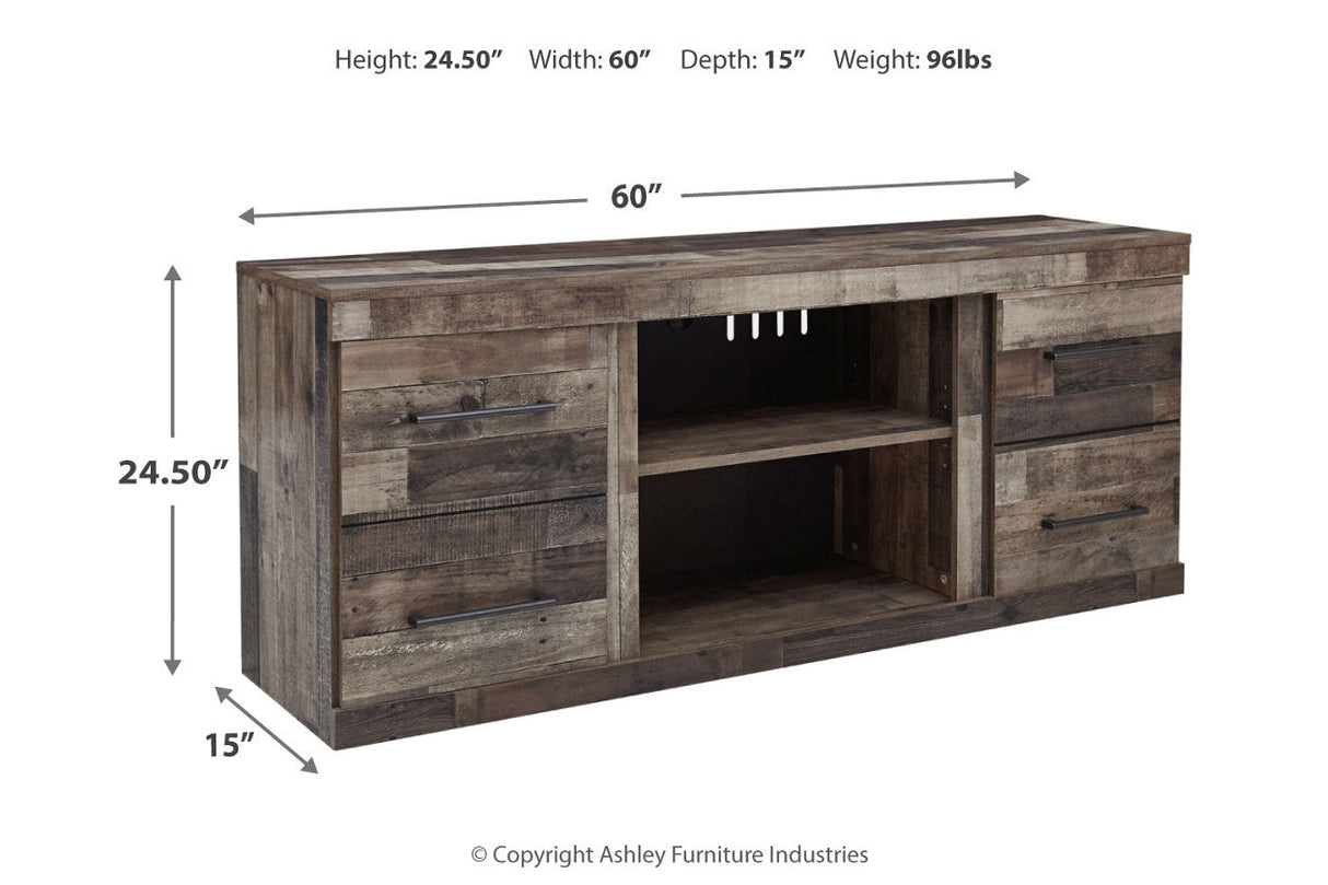 Derekson Multi Gray 60" TV Stand