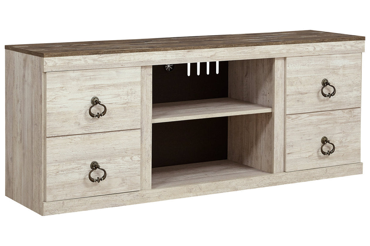 Willowton Whitewash 60" TV Stand