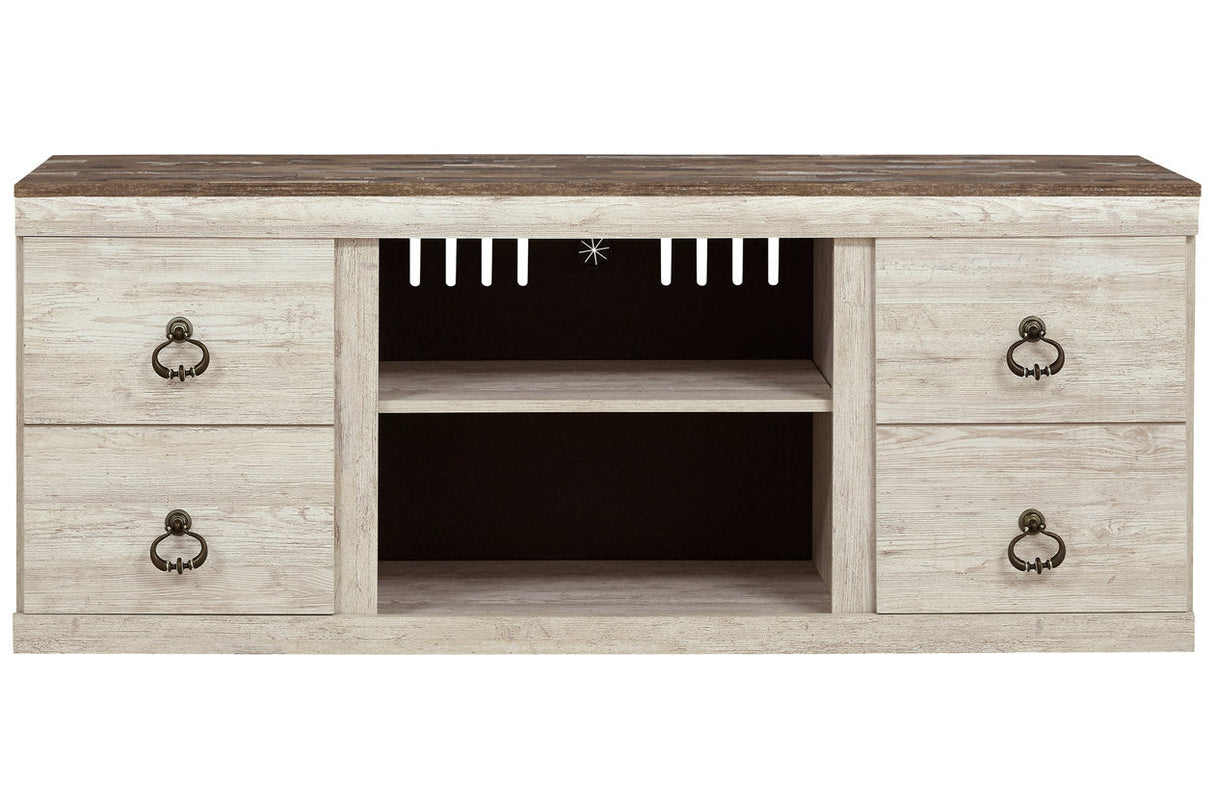 Willowton Whitewash 60" TV Stand