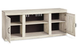 Bellaby Whitewash 4-Piece Entertainment Center