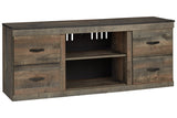 Trinell Brown 60" TV Stand