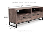 Neilsville Multi Gray 59" TV Stand