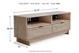 Oliah Natural Medium TV Stand