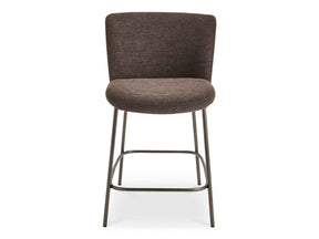 Early Dark Brown Counter Stool