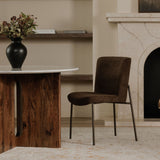 Early Dark Brown Dining Chair (Set of 2) by Moe's Home at Eve Furniture