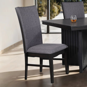 Easingwold Black Side Chair by Furniture of America at Eve Furniture