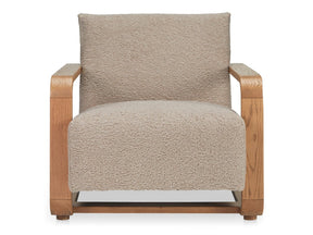 Eckersley Beige Lounge Chair by Moe's Home at Eve Furniture