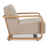 Eckersley Beige Lounge Chair by Moe's Home at Eve Furniture