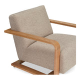 Eckersley Beige Lounge Chair by Moe's Home at Eve Furniture
