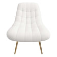 Aubrey French Boucle Lounge Chair by Ashcroft Imports at Eve Furniture