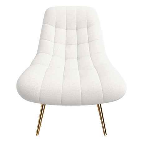 Aubrey French Boucle Lounge Chair by Ashcroft Imports at Eve Furniture