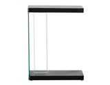Elaina Chair Side End Table, Glossy Black by Steve Silver at Eve Furniture
