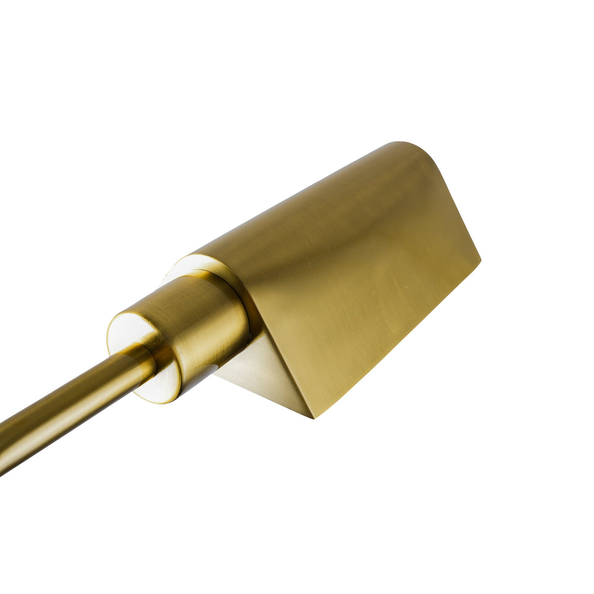 Elara Floor Lamp Gold outer and White inner by Ashcroft Imports at Eve Furniture