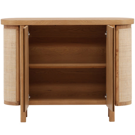 Elara Sideboard, Natural by Dovetail at Eve Furniture