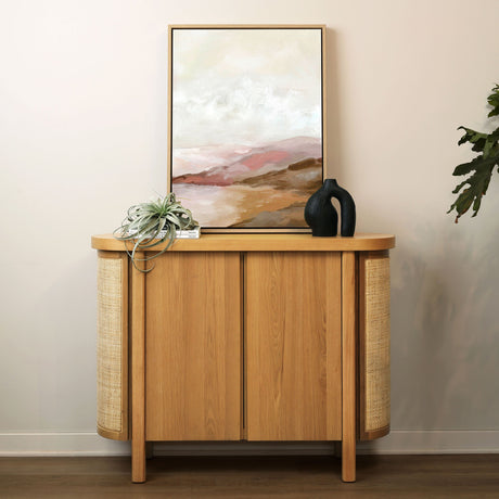 Elara Sideboard, Natural by Dovetail at Eve Furniture