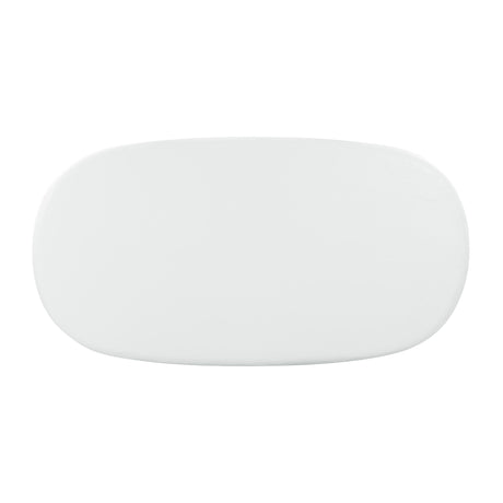 Elika Faux Plaster Indoor / Outdoor 80" Oval Dining Table by TOV Furniture at Eve Furniture
