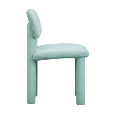 Elise Performance Velvet Dining Chair by TOV Furniture at Eve Furniture