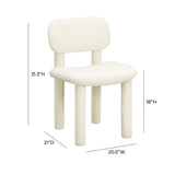 Elise Performance Velvet Dining Chair by TOV Furniture at Eve Furniture