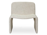 Ella Beige Accent Chair by Moe's Home at Eve Furniture