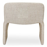 Ella Beige Accent Chair by Moe's Home at Eve Furniture