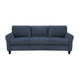 Ellery Navy Sofa by Homelegance at Eve Furniture