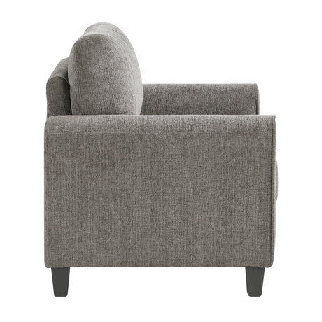 Ellery Pewter Chair by Homelegance at Eve Furniture