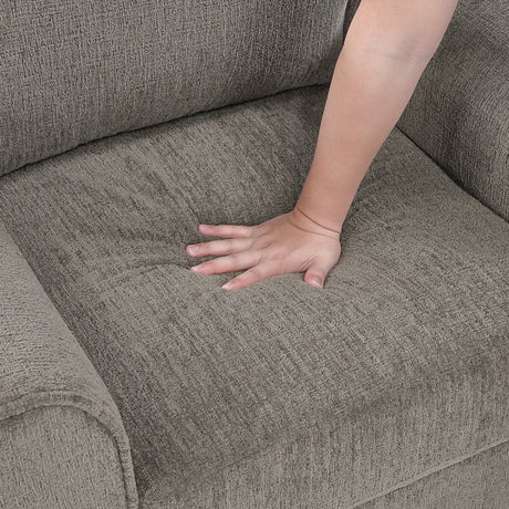 Ellery Pewter Chair by Homelegance at Eve Furniture