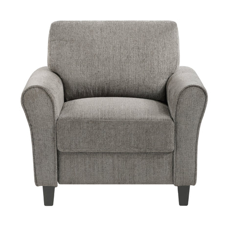 Ellery Pewter Chair by Homelegance at Eve Furniture