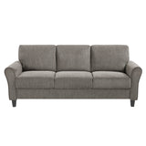 Ellery Pewter Sofa by Homelegance at Eve Furniture