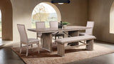 Ellesmere Natural Ash Dining Table by Furniture of America at Eve Furniture