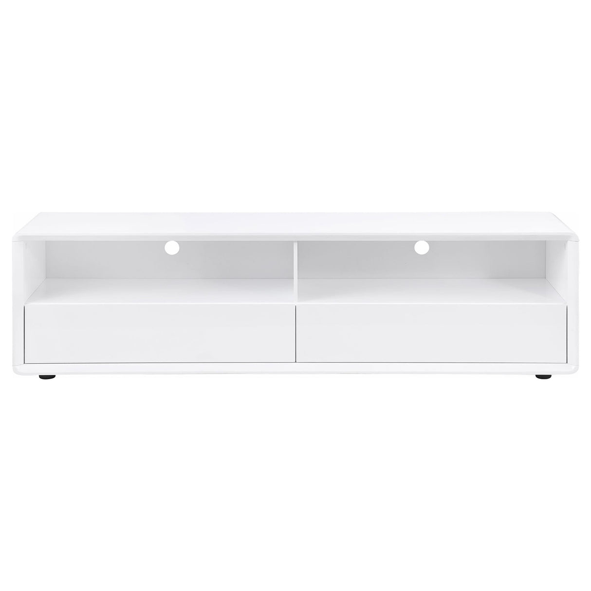 Ellice White TV Stand Media Console by Coaster at Eve Furniture