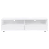 Ellice White TV Stand Media Console by Coaster at Eve Furniture