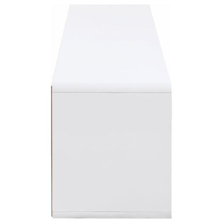 Ellice White TV Stand Media Console by Coaster at Eve Furniture